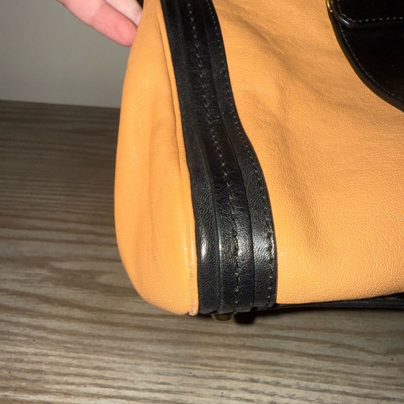 Chloe Authentic Alice Large Zip Top Handle Bag with Strap in Colorblock Leather - Picture 11 of 15